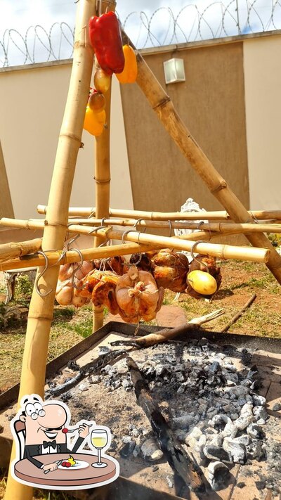 Comida em Clube Brasa