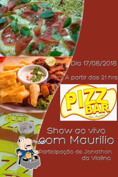 Platos en Pizz Bar