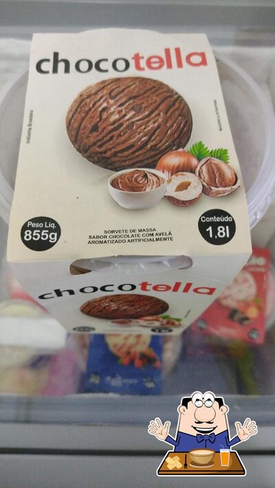 Comida em Estação Sabores - Sorveteria