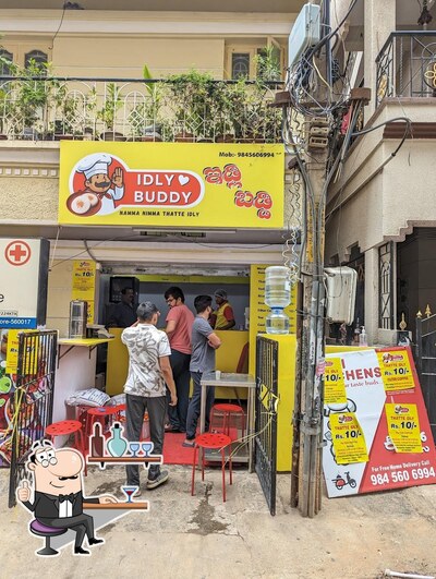 The interior of Idly Buddy