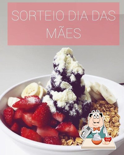 Venha experimentar as opções doces