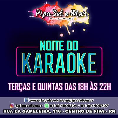 A publicidade apresenta informações sobre o Pipa Sol e Mar Restaurante e Bar