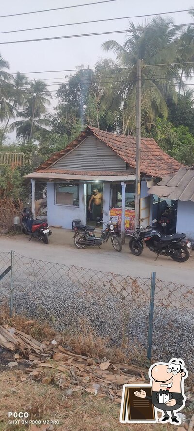 The exterior is an important feature of Sree Ayyappa Tea Stall