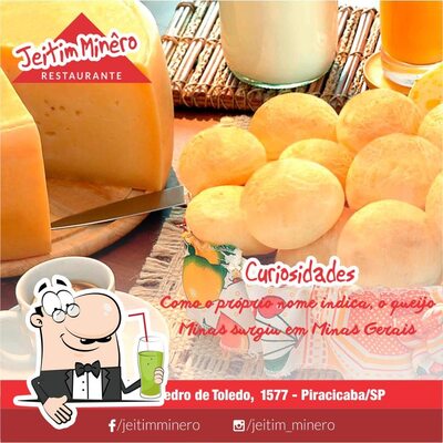 Jeitim Minêro serve uma variedade de bebidas