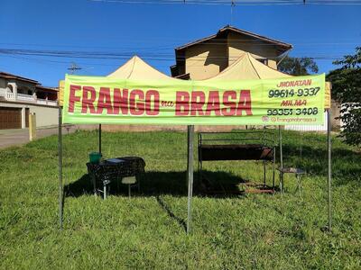O Frango na Brasa tem seu próprio logotipo