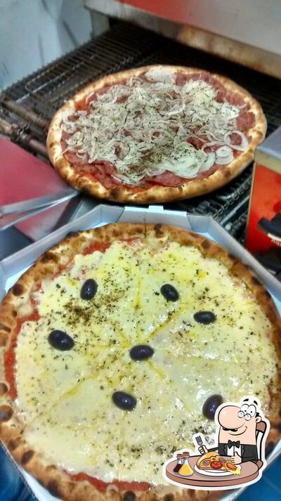 Escolha pizza no Pizza Dez Perdões