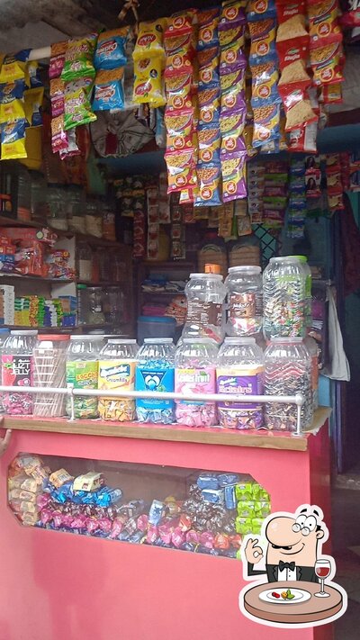 Food at Himanshu general store