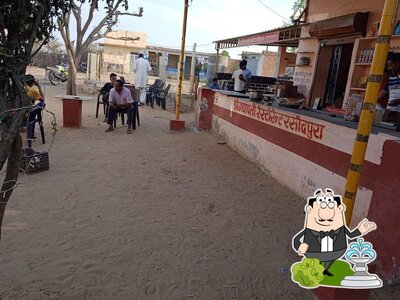 You can get some fresh air at the outside area of Ganpati Hotel