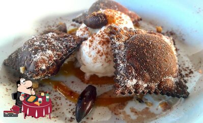 Restaurante O Jangadeiro oferece uma escolha de sobremesas