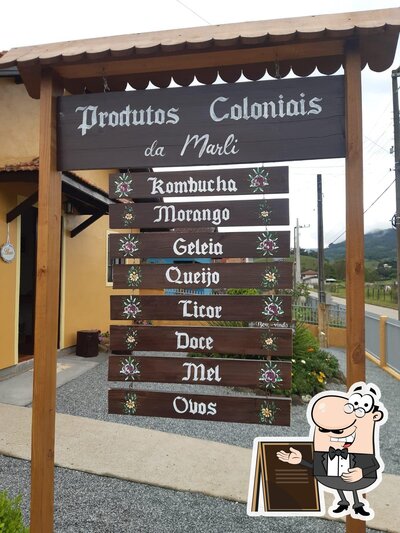 Veja o exterior do Produtos Coloniais da Marli e Colhe e Pague de Morangos
