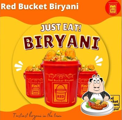 Food at Red Bucket Biryani Armoor