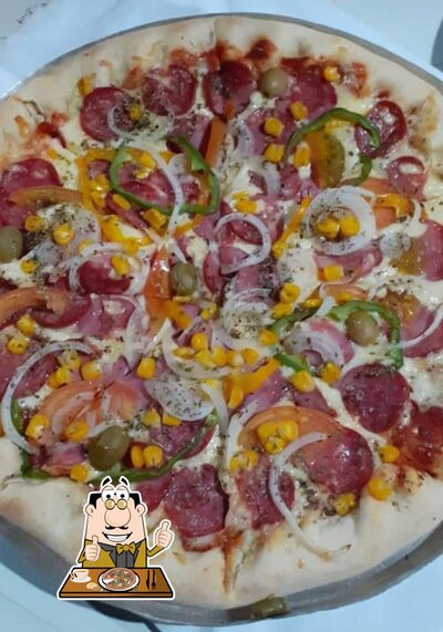 No Pizzaria 3 Meninas, você pode conseguir pizza