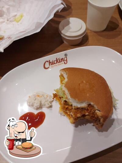 Treat yourself to a burger at Chicking