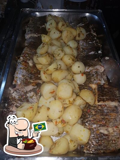 Comida em Padaria e Restaurante Santa Clara