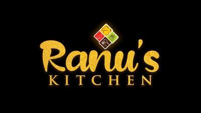 The logo of Ranu's Kitchen