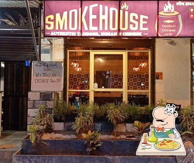 Food at Smoke House Restaurant