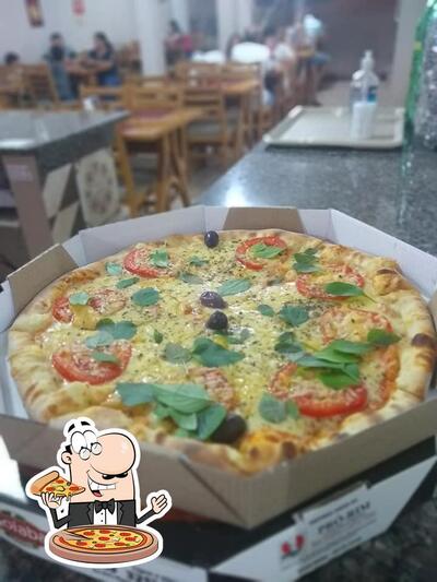 Escolha pizza no Goiaba Lanches