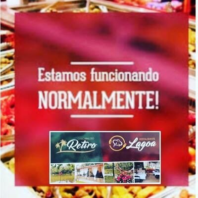 Aqui está a publicidade do Restaurante da Lagoa