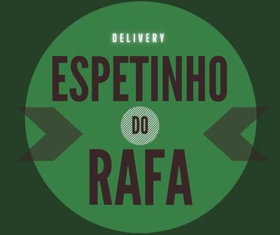 O logotipo do Espetinho do Rafa