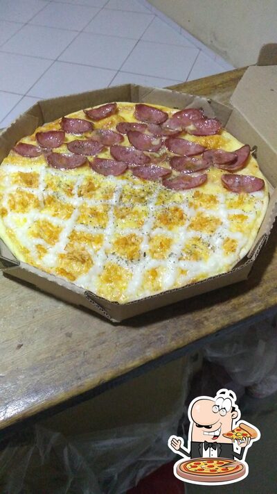 No R G pizzaria e galetos, você pode degustar pizza