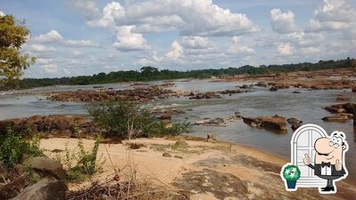 Você pode espairecer no na área externa do Corredeira do Bem-querer