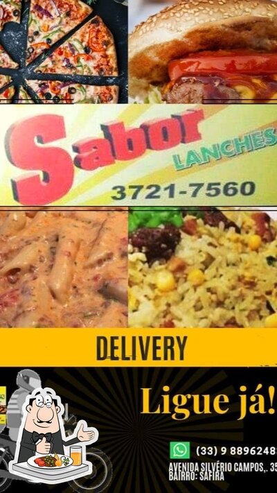Platos en Sabor lanche