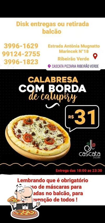 Consiga diversos estilos de pizza