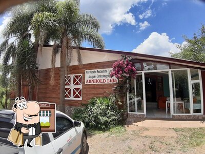 Desfrute da vista do exterior Restaurante Arnhold