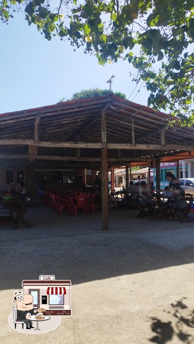 Veja a parte externa do Boteco Beach