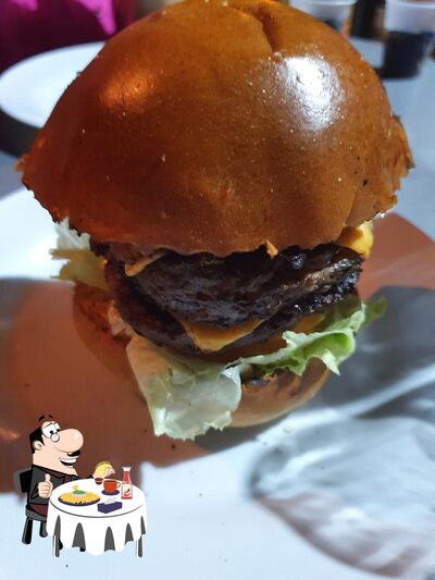 Delicie-se com um hambúrguer no Rustic Burger Gourmet