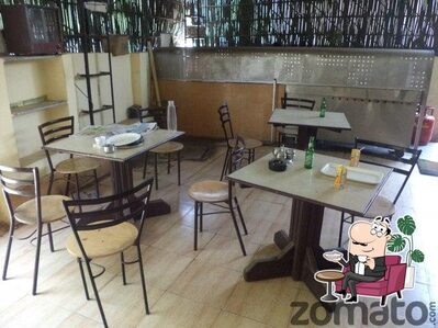 The interior of Deer Cafe