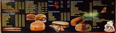 Essayez l'un des hamburgers offert par Le Palestro