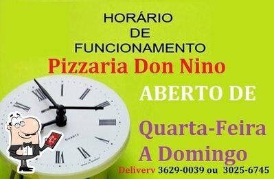 Veja o exterior do Pizzaria Don Nino