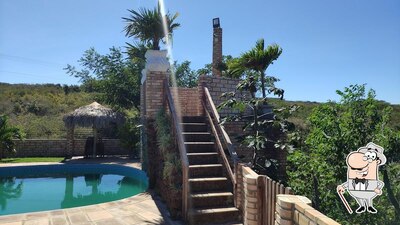O exterior do Balneário das Serras