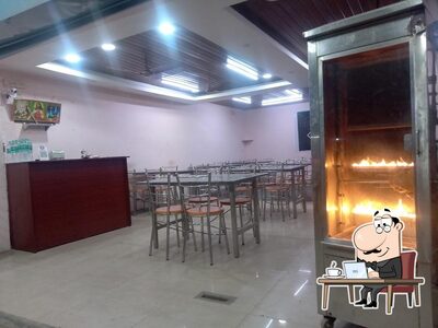 Take a seat at one of the tables at JO Kitchen