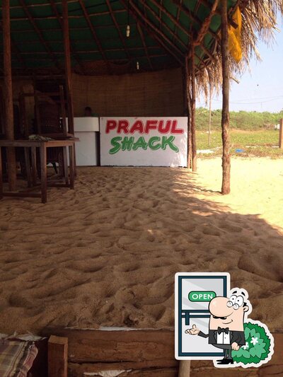 The exterior is an important feature of Praful Shack