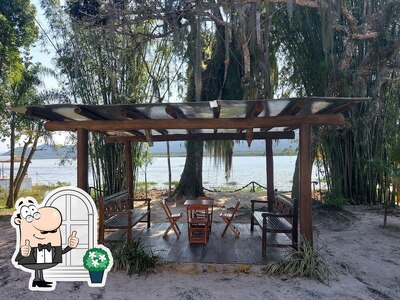 Você pode espairecer no exterior Lanchonete e Restaurante Serra do Mar