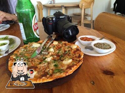 At Café Jeevan, you can enjoy pizza