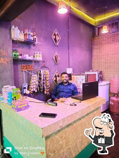 The interior of Jija cafe
