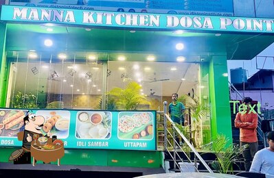 Meals at Manna Kitchen Dosa Point Ballupur