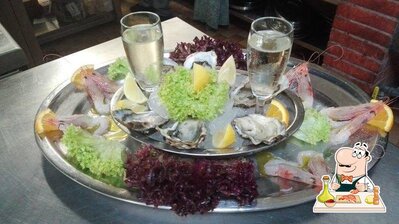 I clienti di Supramonte possono avere diversi prodotti di cucina di mare