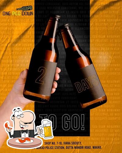 Savour a beer at the end of the day