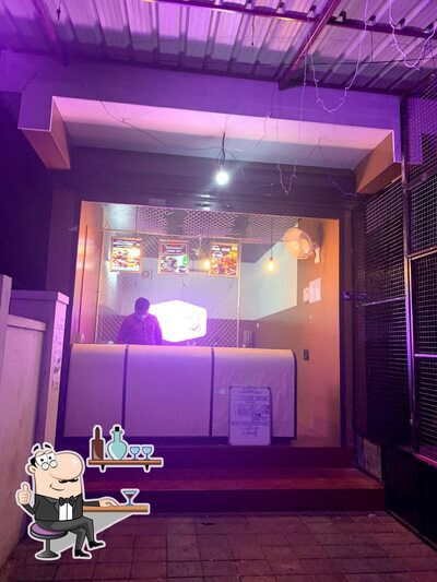 The interior of piggys