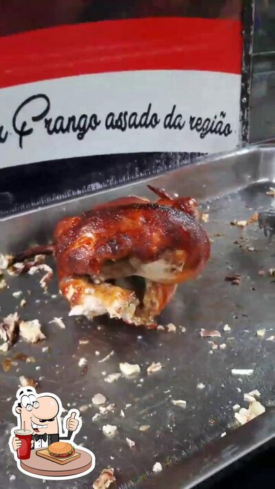 Consiga um hambúrguer no SmS Frango Assado