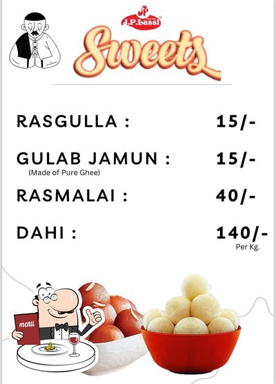 Meals at J. P. Lassi