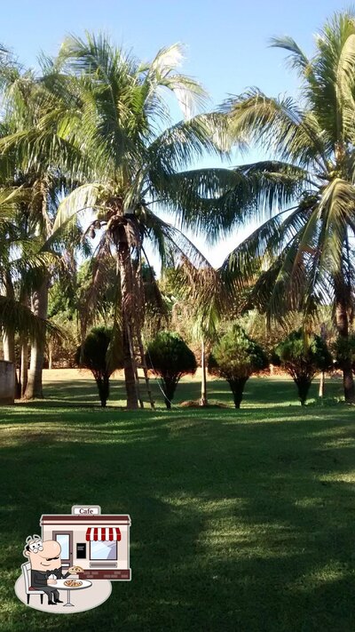 Veja imagens do exterior do Pesqueiro Pouso da Águia