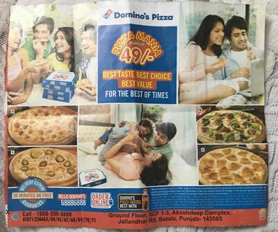 Check out the information about Domino's Pizza