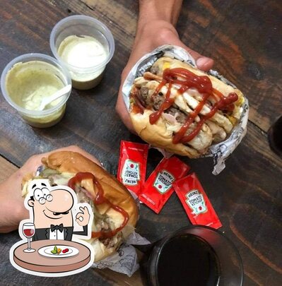 Comida em Favela Burger