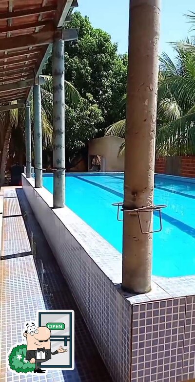 o exterior é uma característica importante do Chácara coqueiral