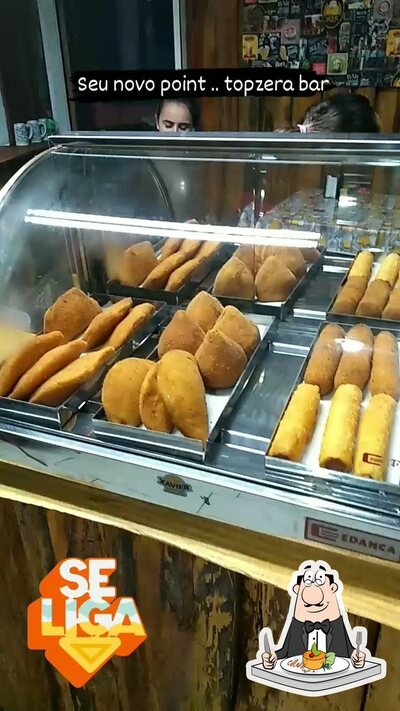 Comida em Topzera Bar